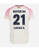 Bayer Leverkusen Lucas Vazquez #21 Bortedrakt 2025-26 Korte ermer